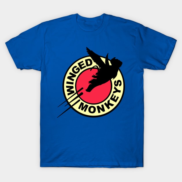 Winged monkeys T-Shirt by Cromanart